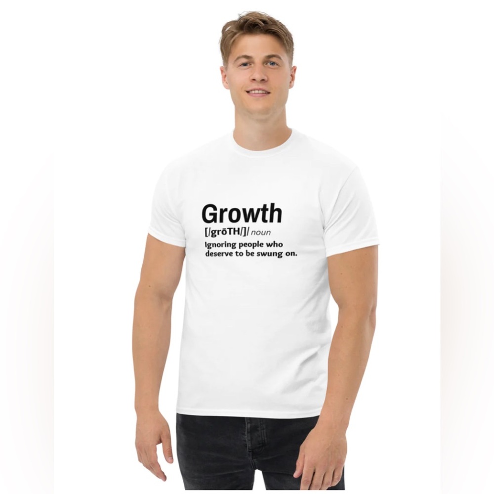 Graphic T-Shirt "Growth” White